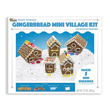 Bee Christmas Gingerbread Mini Village Kit 26oz