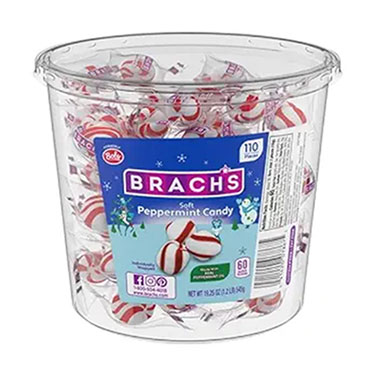 Brachs Soft Peppermint Tub 110ct