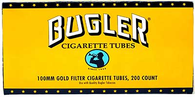 Bugler Gold 100 Cigarette Tubes 200ct