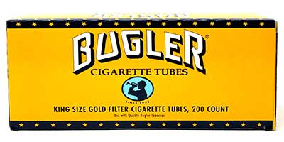 Bugler Gold King Size Cigarette Tubes 200ct