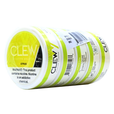 CLEW Nicotine Pouches Citrus 9mg 5ct