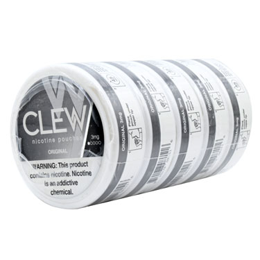 CLEW Nicotine Pouches Original 3mg 5ct