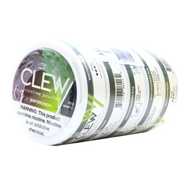 CLEW Nicotine Pouches Wintergreen 9mg 5ct