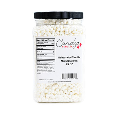 Candy Retailer Dehydrated Vanilla Marshmallows 13oz