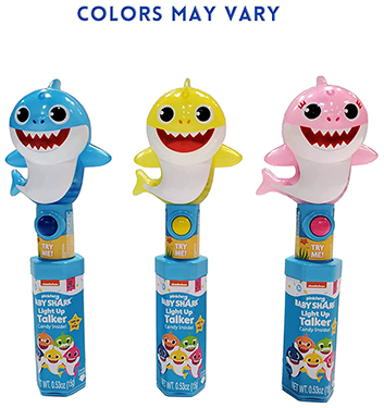 Candy Rific Baby Shark Light Up Talker