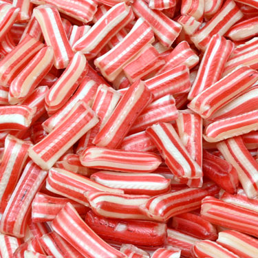 Cavalier Candies Peppermint Straws Hard Candy 1Lb