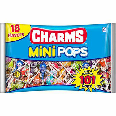 Charms Mini Pops 101ct Bag
