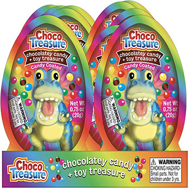 Choco Treasure Baby Dino Egg .75oz 10ct Box