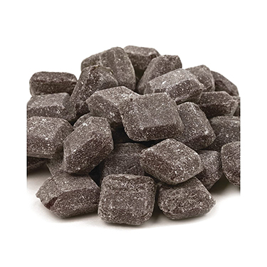 Claeys Old Fashioned Candy Drops Natural Licorice Squares 1lb