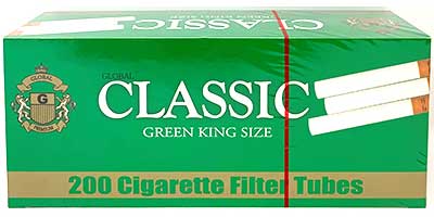 Kashmir Pre-Rolled Cigarette Tubes- Organic Hemp (200ct)