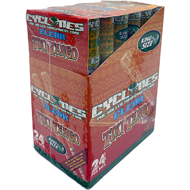 Cyclones Clear Cones Tiki Tango 24ct Box