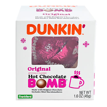 Dunkin Original Hot Chocolate Bomb