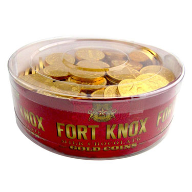 Fort Knox Gold Coin Drum 180ct