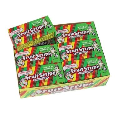 Fruit Stripe Assorted 12 Packs 17 Sticks Each