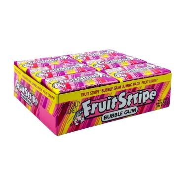 Fruit Stripe Bubble Gum 12 Packs 17 Sticks Each