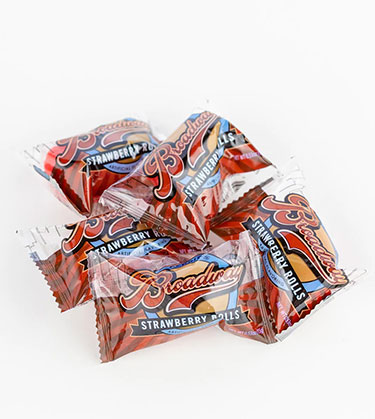 Gerrit Broadway Strawberry Rolls 1lb