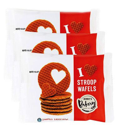 Gerrits Stroopwafels 2.82oz 3 pack