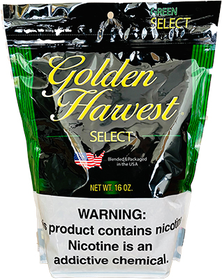 Golden Harvest Select Pipe Tobacco Green 16 oz