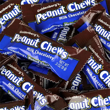 Goldenbergs Peanut Chews Milk Chocolate 1 Lb