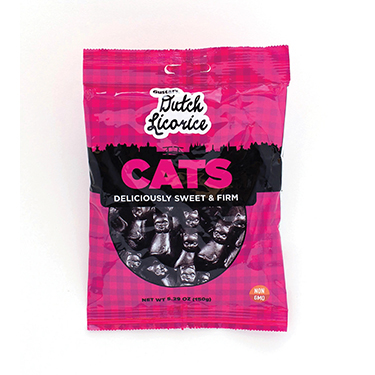 Gustafs Licorice Dutch Cats 5.29oz Bag