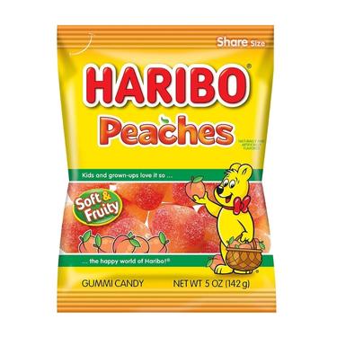 Haribo Peaches 5oz Bag