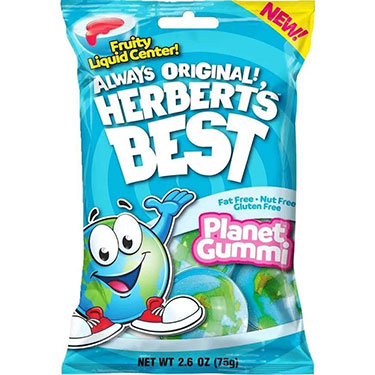 Herberts Best Planet Gummi 2.6oz Bag
