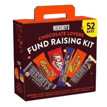 Hersheys Fund Raising Kit 52ct Box
