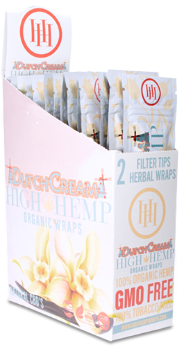High Hemp Organic Dutch Cream Wraps 25ct