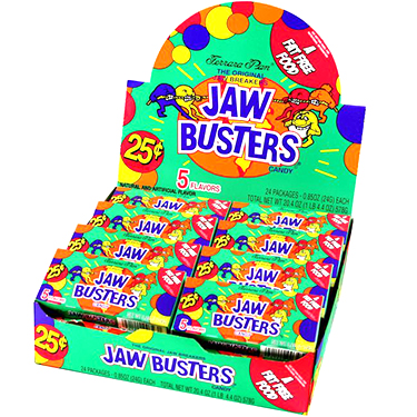 Jaw Busters 24ct PP 0.25oz