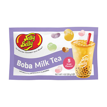 Jelly Belly Boba Milk Tea Assorted Mix 1 oz Bag 30 Count Box