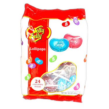 Jelly Belly Lollipops Assorted Pouch Bag