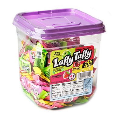 Laffy Taffy Mini Assorted 145ct Tub