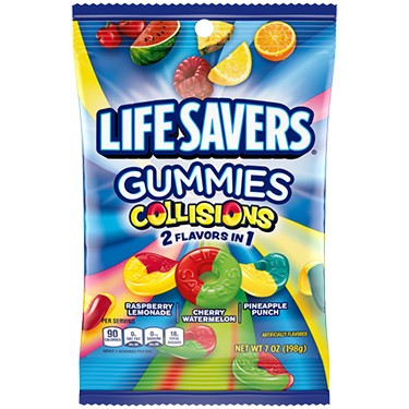 Life Savers Gummies Collisions 7oz Bag