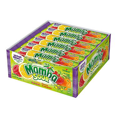 Mamba Fruit Chews Sour 24ct Box