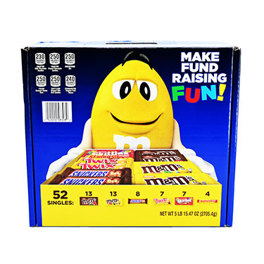 Mars Candy Bar Variety Pack 52ct Box
