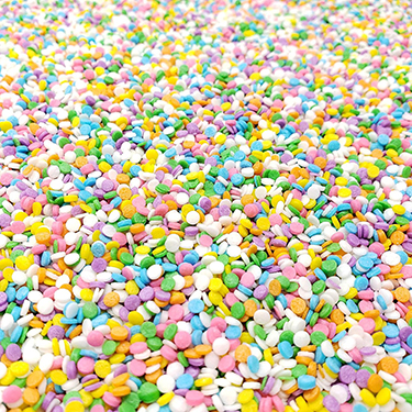 Mavalerio Pastel Mini Sequins Sprinkles 1oz
