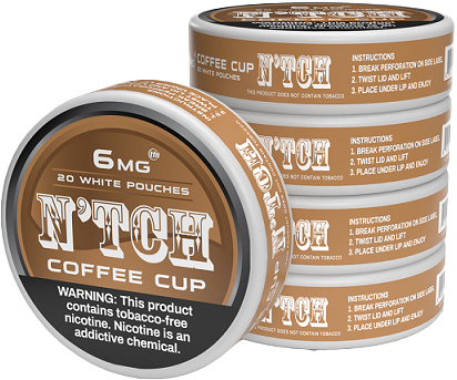 N'TCH Nicotine Pouches Coffee Cup 6mg 5ct