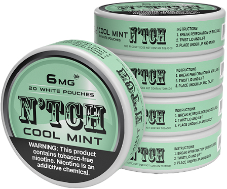 N'TCH Nicotine Pouches Cool Mint 6mg 5ct