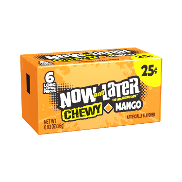 Now and Later Chewy Mango 24ct Box