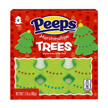 Peeps Marshmallow Trees 3oz 6ct