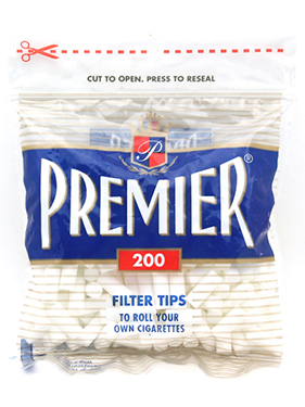 Premier Filter Tips 200ct Bag