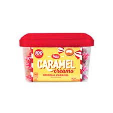 Goetze's Caramel Creams 100ct Tub