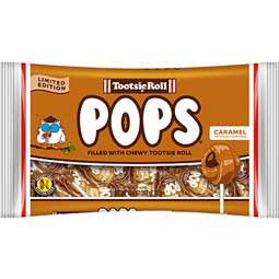 Tootsie Caramel Pops 12.6oz Bag
