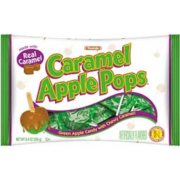 Tootsie Caramel Apple Pops 9.4oz Bag