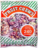 Albert's Chews Assorted Fruit 240ct Bag
