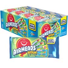 Airheads 5 Bars Assorted Sour Variety Pack 18ct Box