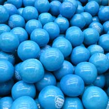 Dubble Bubble 1 Inch Blueberry Smoothie Gumballs 1 lb