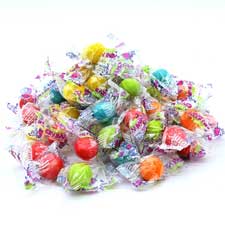 Dubble Bubble 3/4 Inch Gumballs Cry Baby Wrapped 2 lb