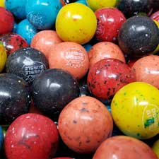 Dubble Bubble 1 Inch Gumballs Berry Blast 1lb