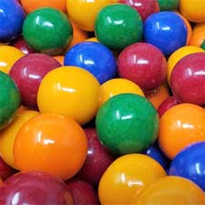 Dubble Bubble 1 Inch Gumballs Cry Baby Sour Guts 1lb